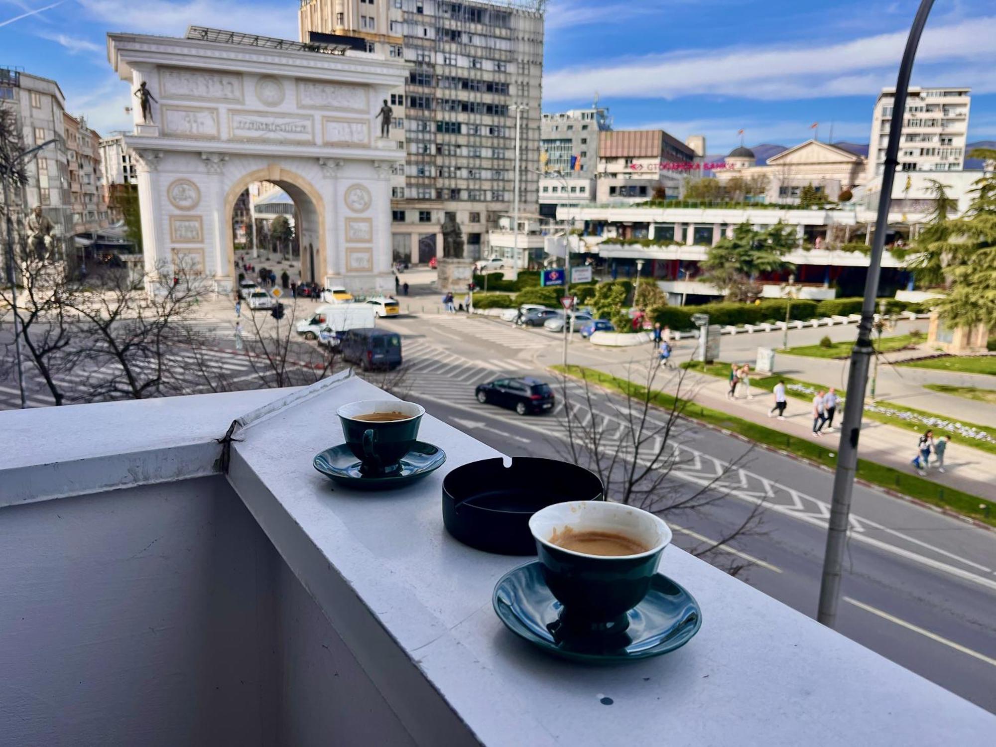 Stay In Skopje - Prime Location Apartment מראה חיצוני תמונה