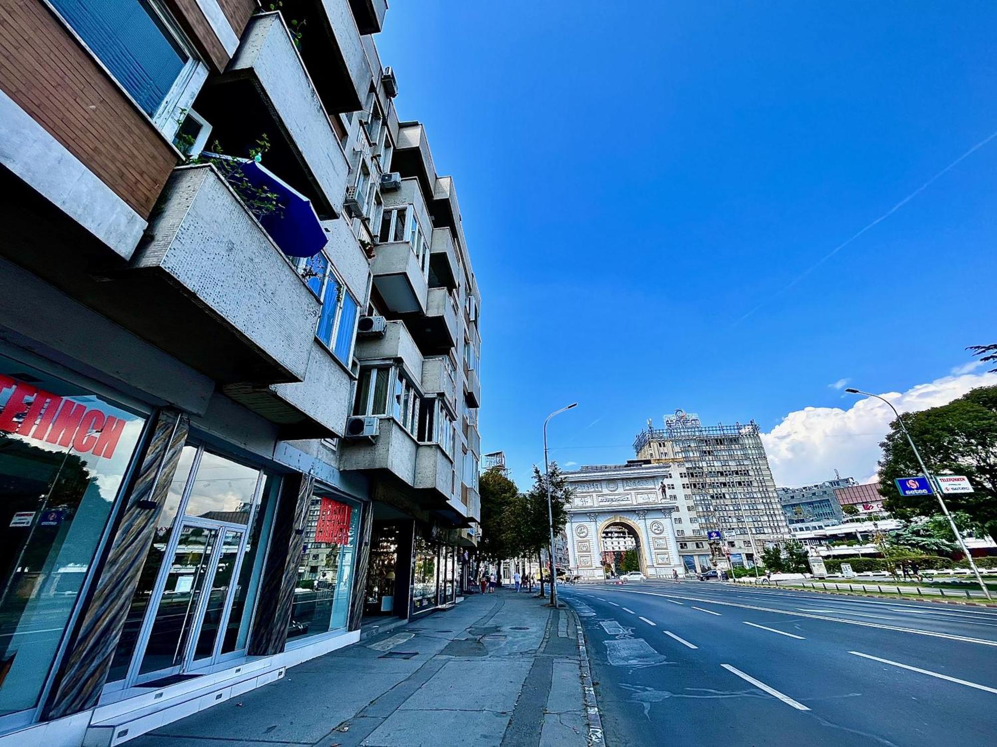 Stay In Skopje - Prime Location Apartment מראה חיצוני תמונה