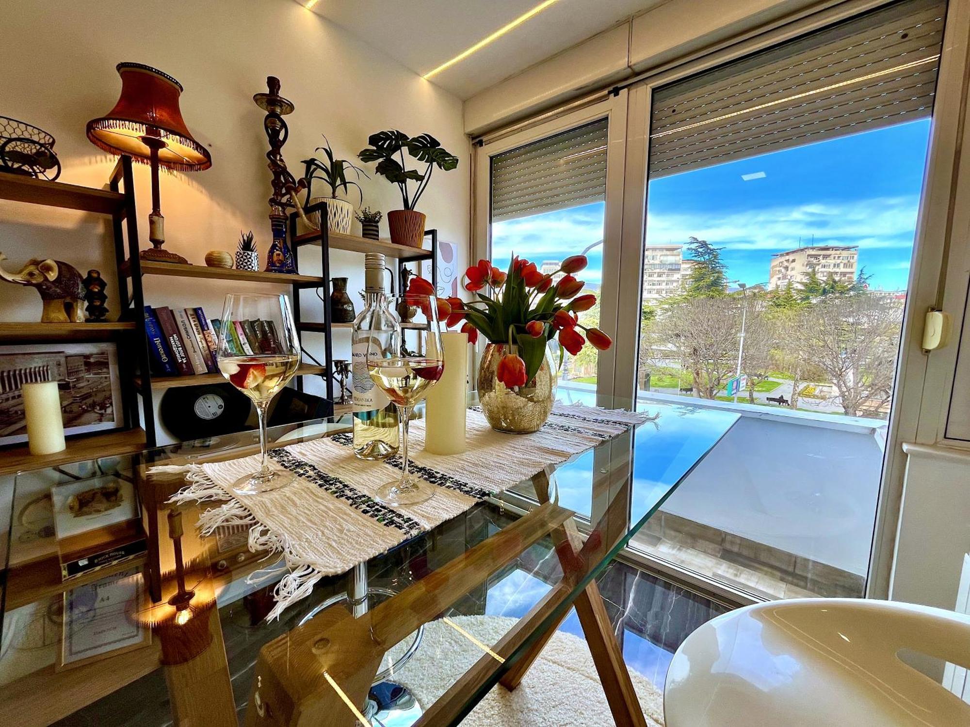 Stay In Skopje - Prime Location Apartment מראה חיצוני תמונה